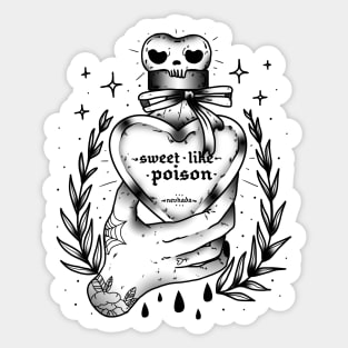 Sweet Like Poison Sticker